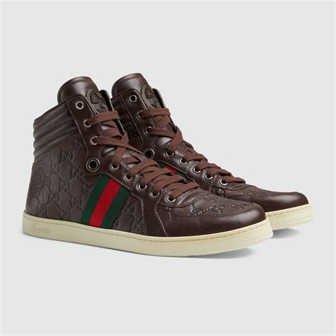 gucci high tops mens shoes|Gucci shoes top sider.